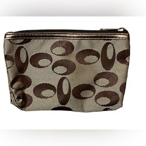 Make-up Bag Accessories Change Brown Tan Beige